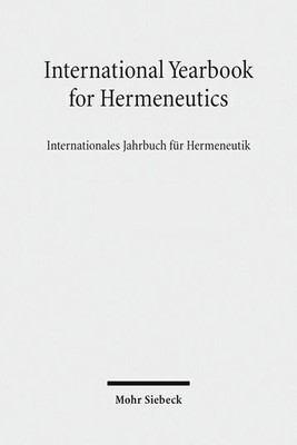 titel des international yearbook of hermeneutics